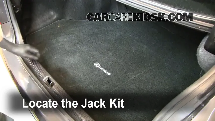 2008 Lexus ES350 3.5L V6 Jack Up Car